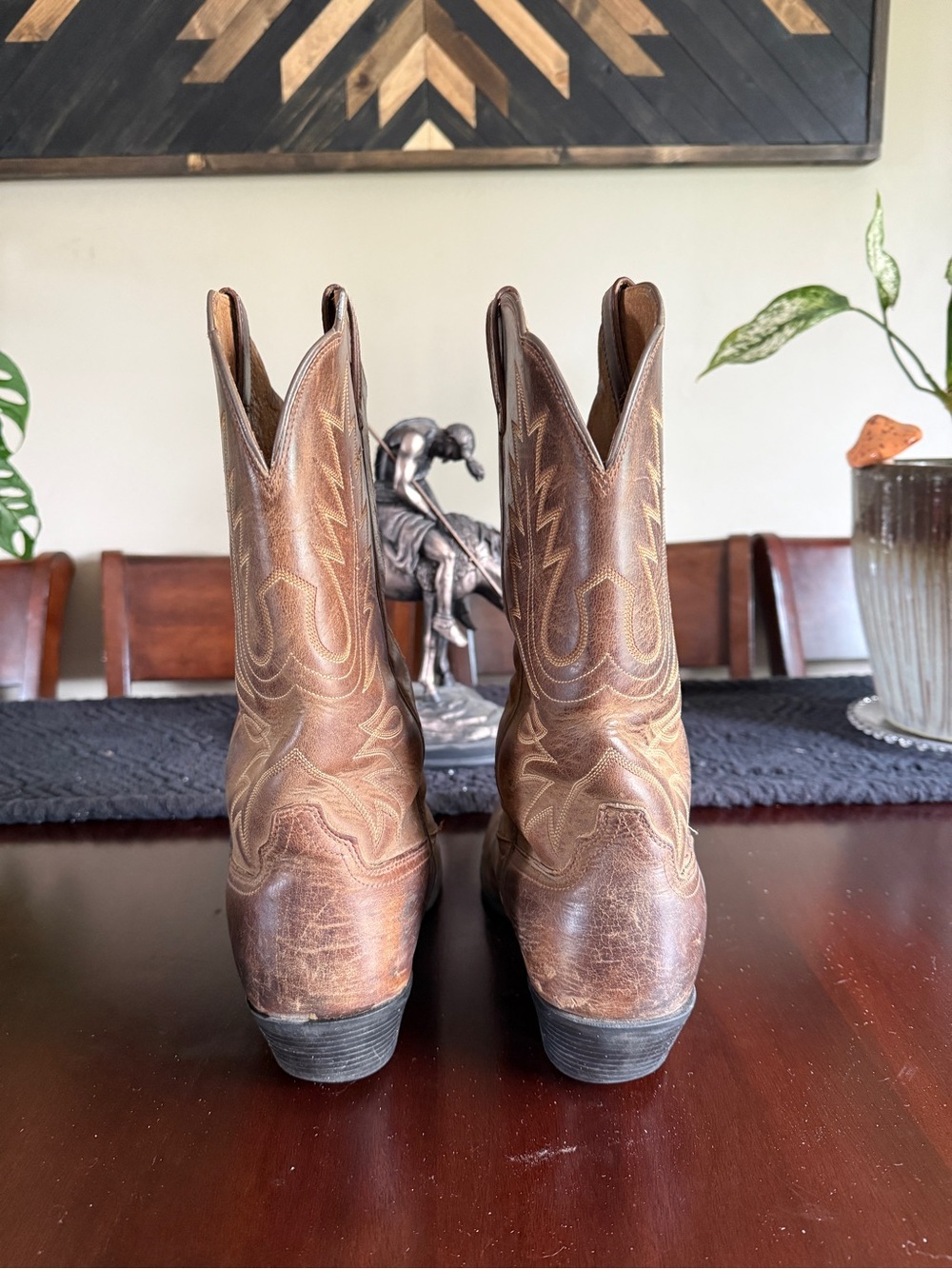 Ariat Heritage R Toe Western Boots - Picture 4 of 6